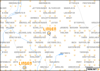 map of Linden