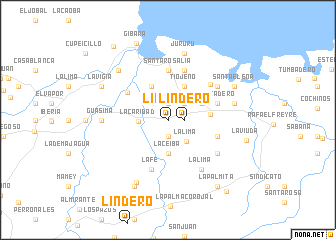 map of Lindero