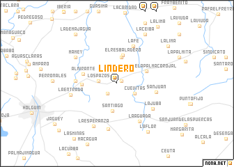 map of Lindero