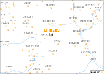 map of Lindero