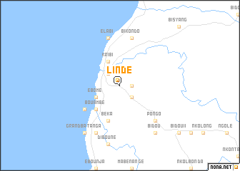 map of Lindé