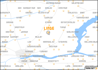 map of Linde