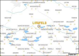 map of Lindfeld