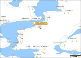 map of Lindgard