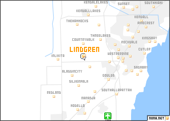 map of Lindgren