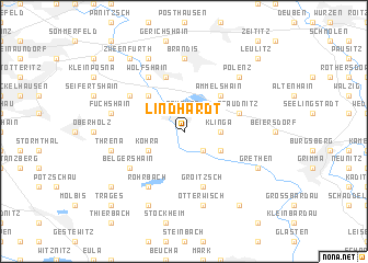 map of Lindhardt