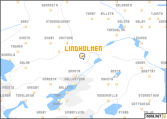 map of Lindholmen