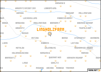 map of Lindholzfarm