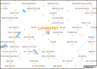 map of Lindhorst