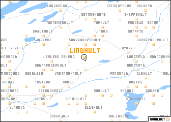 map of Lindhult