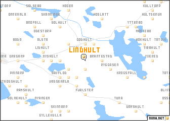 map of Lindhult