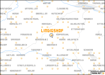 map of Lindigshof