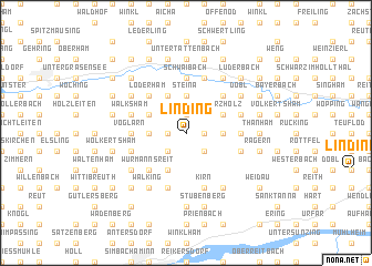 map of Linding