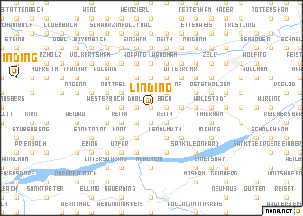 map of Linding