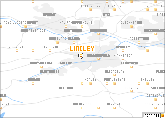 map of Lindley