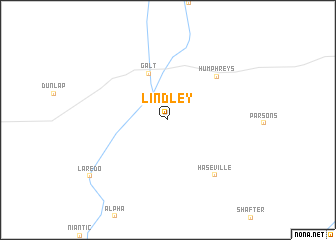 map of Lindley