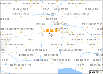 map of Lindloh