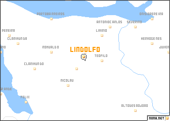 map of Lindolfo