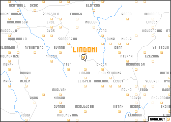 map of Lindom I