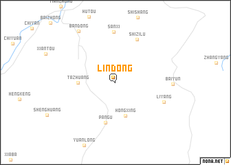 map of Lindong