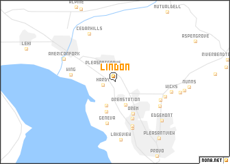 map of Lindon