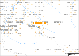 map of Lindota