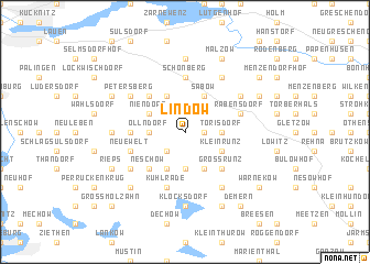 map of Lindow