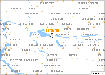 map of Lindow