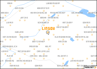 map of Lindow