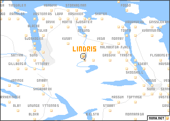 map of Lindris