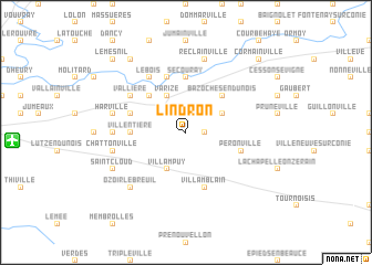 map of Lindron