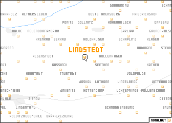 map of Lindstedt