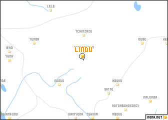 map of Lindu