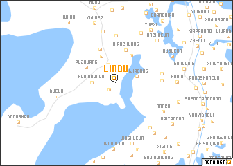 map of Lindu