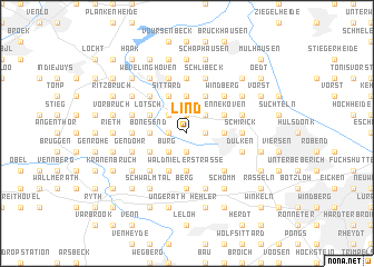 map of Lind