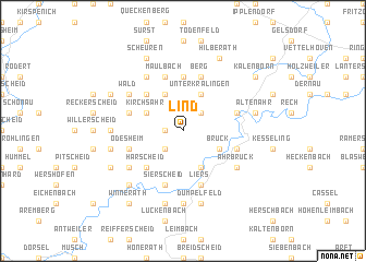 map of Lind