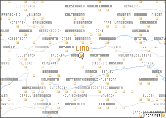 map of Lind