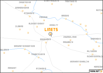 map of Linets