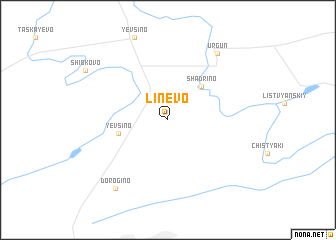 map of Linevo