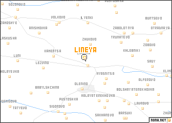 map of Lineya