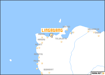 map of Lingadang