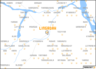 map of Lingadaw