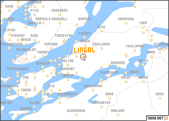 map of Lingäl