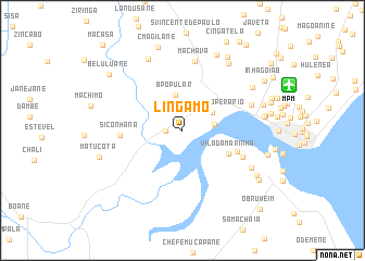 map of Lingamo