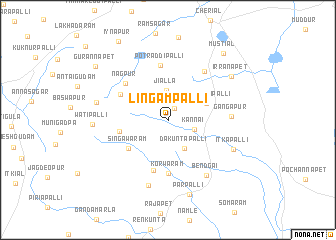 map of Lingampalli