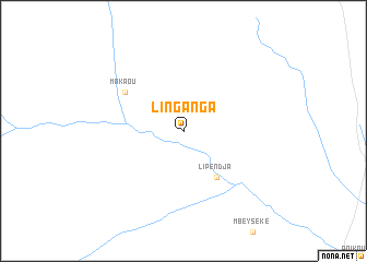 map of Linganga