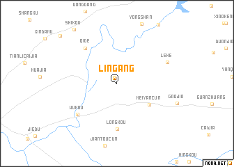 map of Lingang