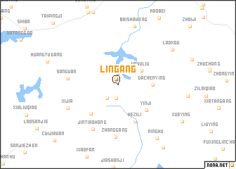 map of Lingang