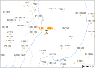 map of Linganwe