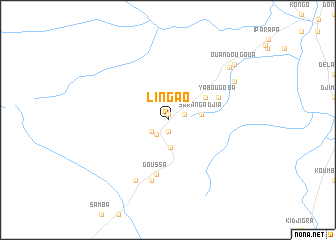 map of Lingaô